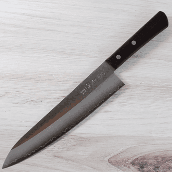 Kanetsugu AUS-8A Stainless Gyuto 210mm - Pinholes in the Handle