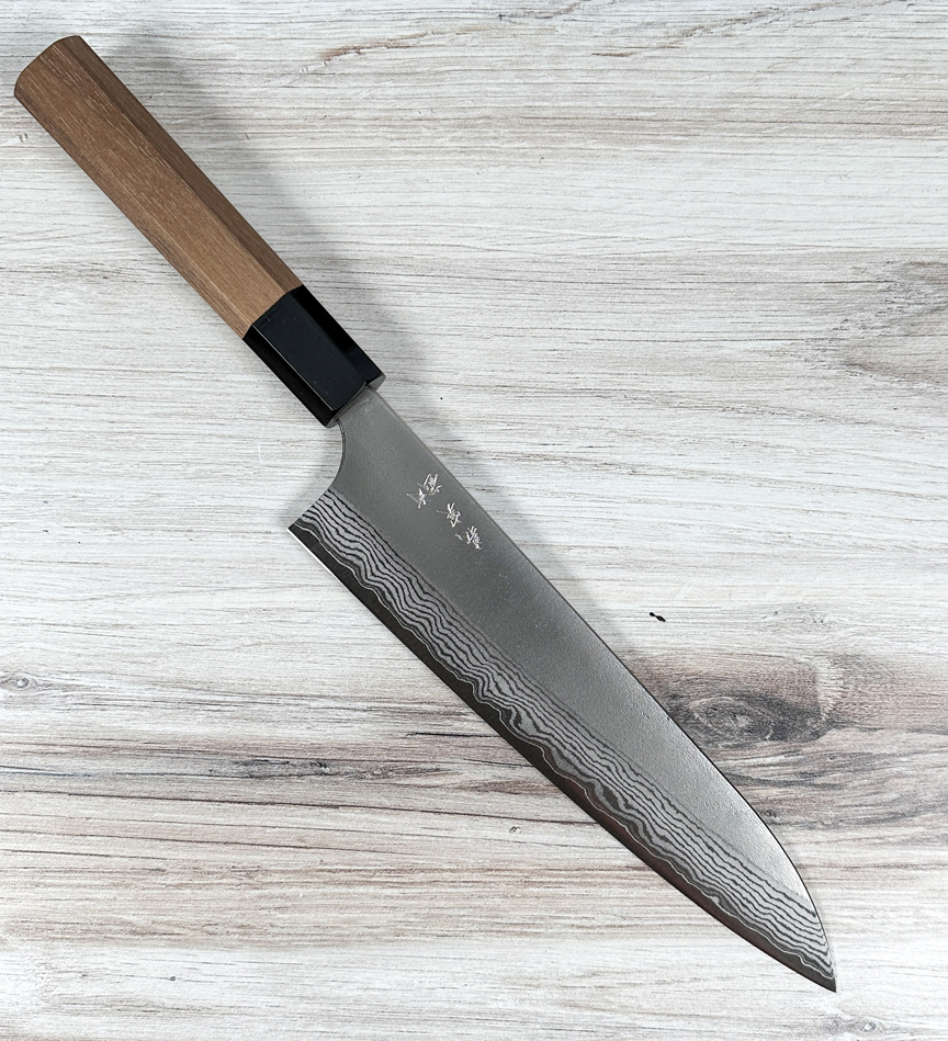 Kato Nashiji Suminagashi Gyuto 210mm
