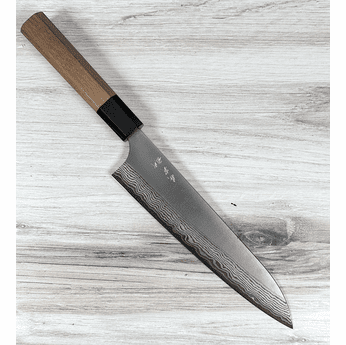 Kato Nashiji Suminagashi Gyuto 210mm