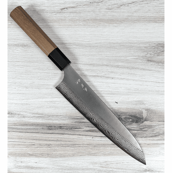 Kato Nashiji Suminagashi Gyuto 210mm