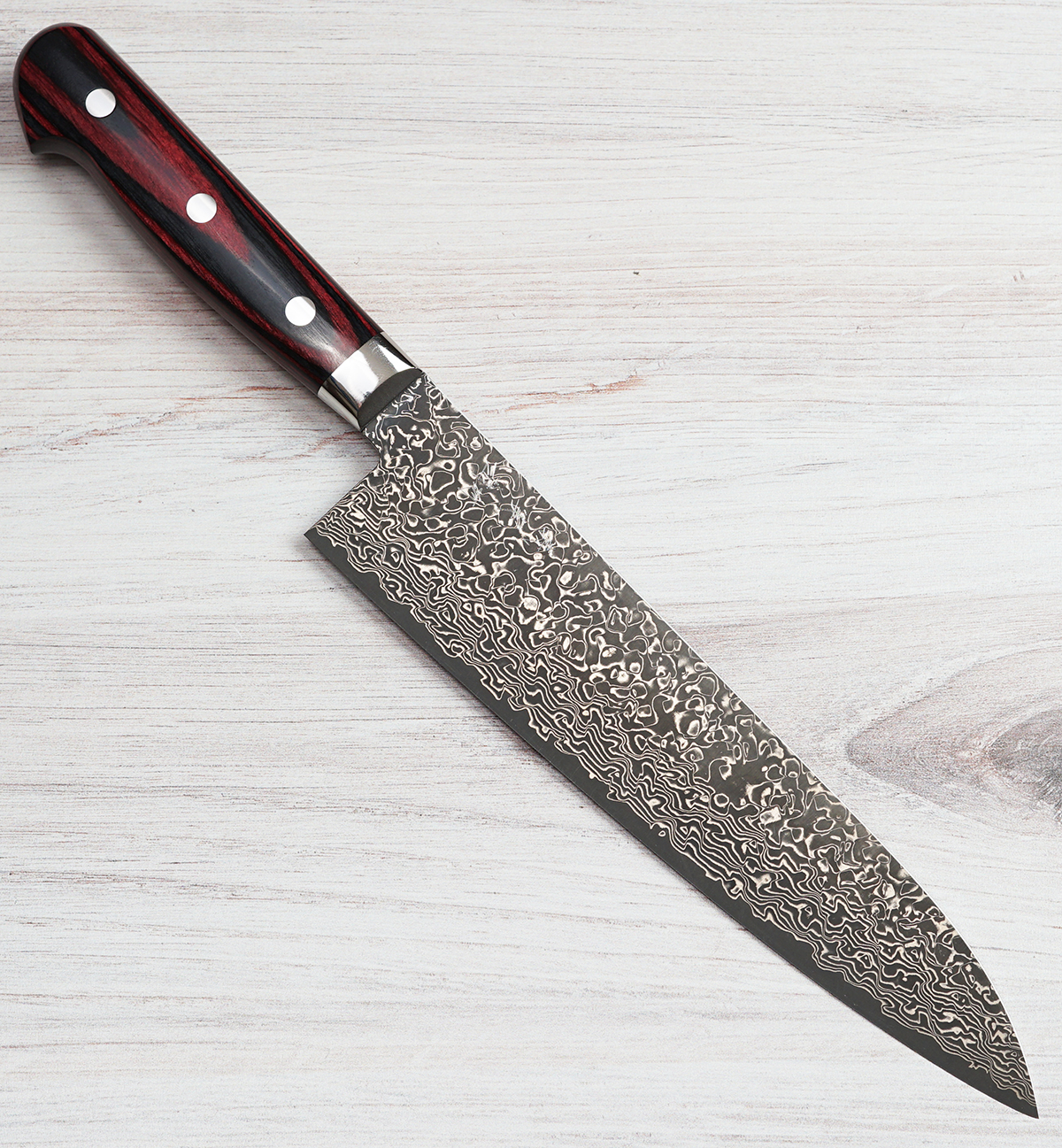 Yoshimi Kato VG10 Suminagashi Gyuto 210mm|CKTG