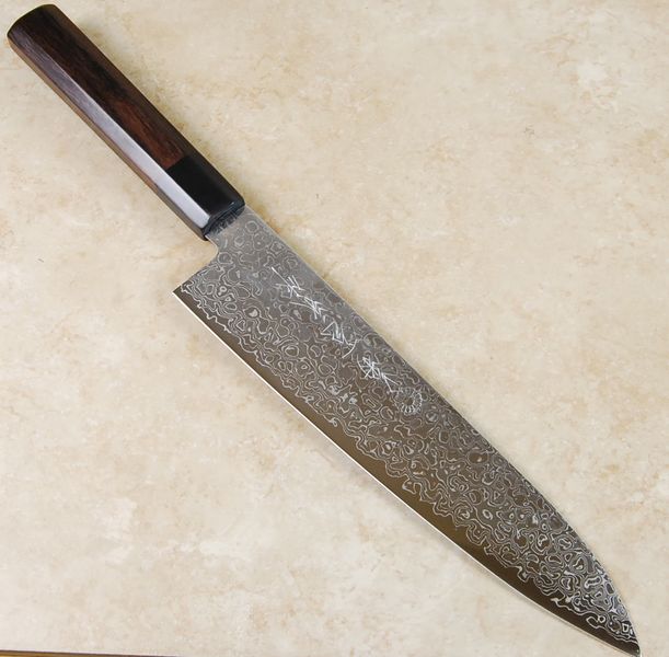 Kikuichi Swedish Warikomi Damascus Gyuto 210mm