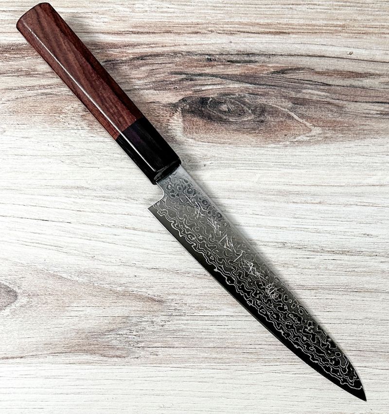 Kikuichi Swedish Warikomi Damascus Petty 150mm â”‚ CKTG