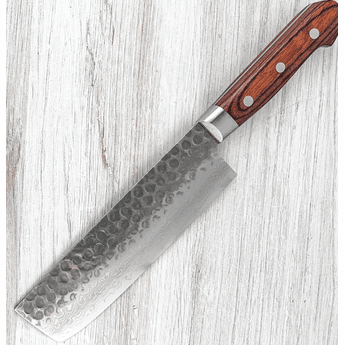 Kikuichi Warikomi Damascus Nakiri 165mm