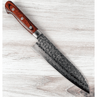 Visit Kikuichi Warikomi Damascus Santoku 185mm