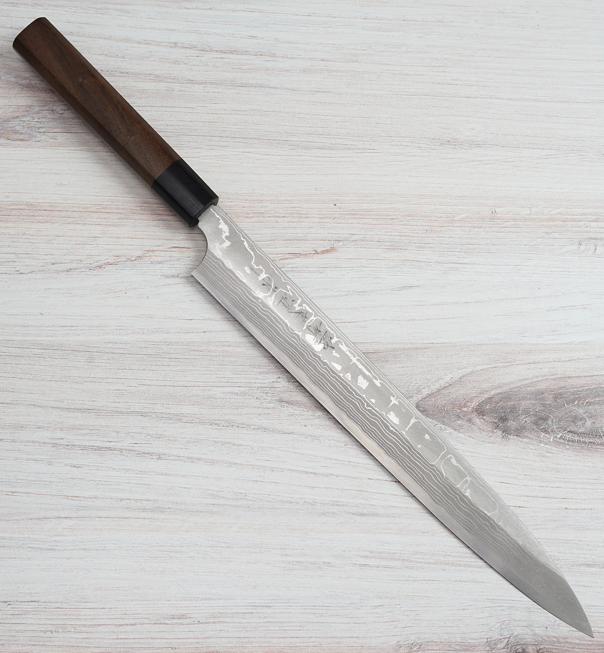 Kitaoka Damascus White #1 Yanagiba 300mm|CKTG