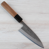 Visit Kohetsu Blue #2 Nashiji Ko Deba 105mm - Spine Issue