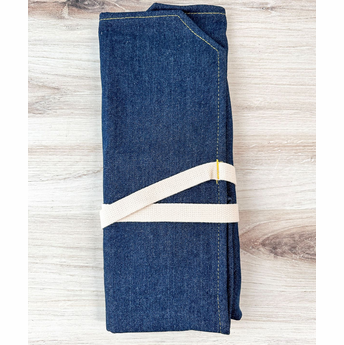 Kohetsu Denim Knife Roll 5 Pockets