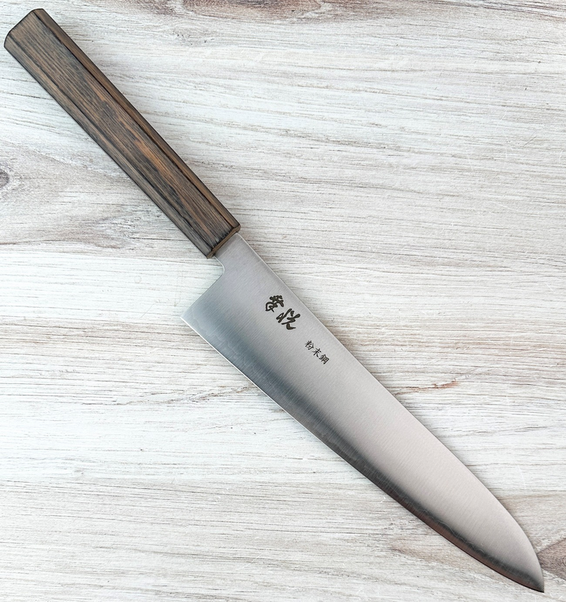 寛丈作 hap40 牛刀　240mm Kohetsu HAP40 Gyuto 240mm|Voodoo Steel Wa Handle