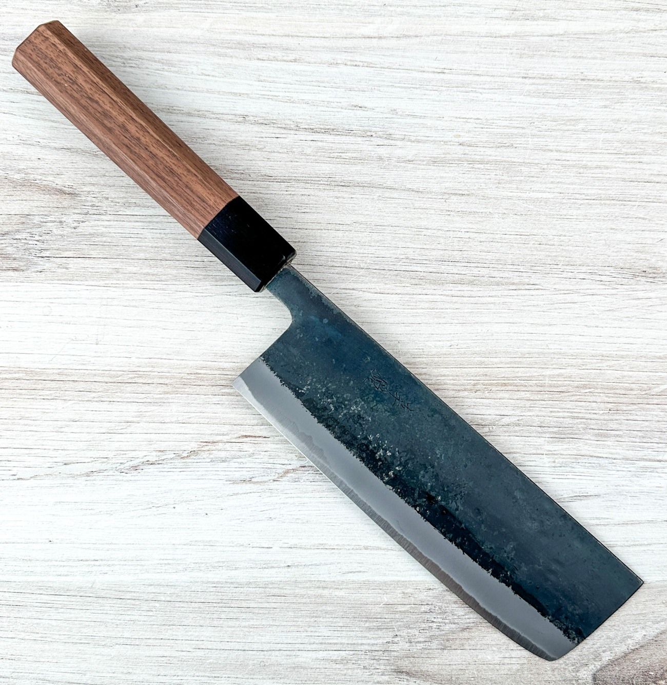 Kohetsu White #2 Nakiri 165mm|Kurouchi Carbon Steel