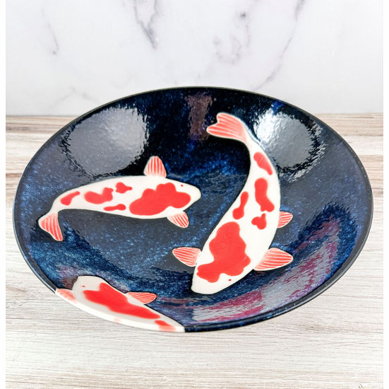 Koi Bowl 9.75 in