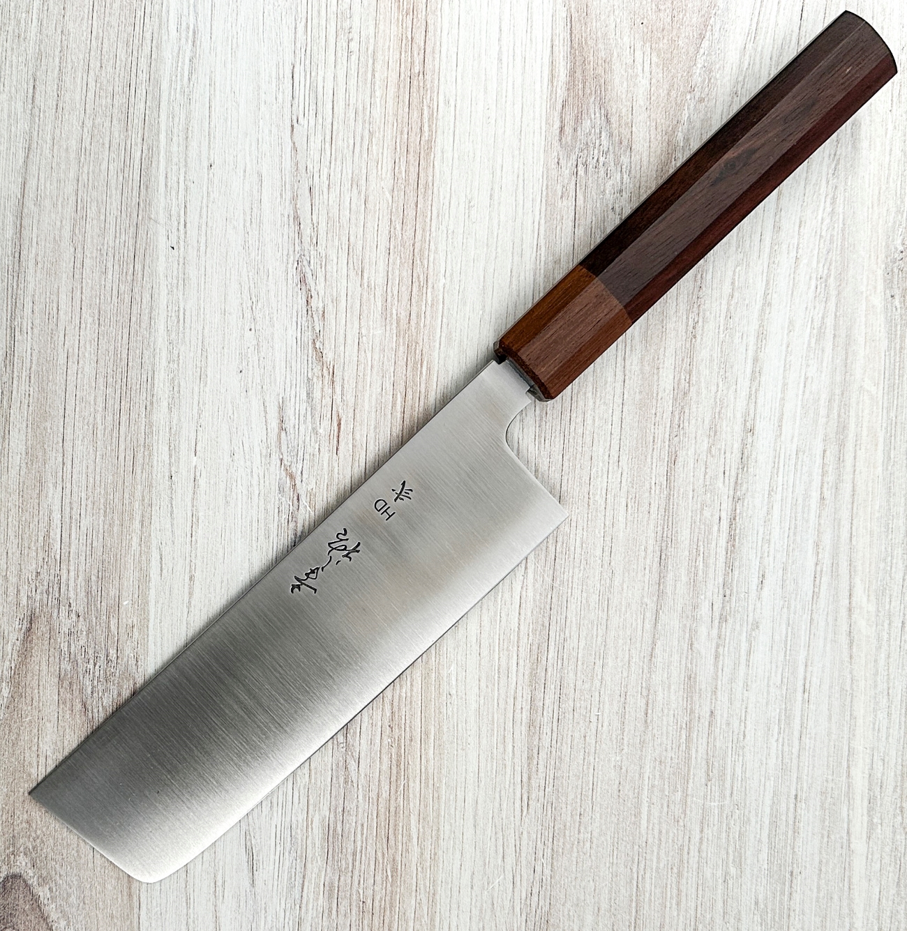 Konosuke HD2 Nakiri 165mm Ebony|Semi Stainless
