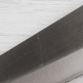 Konosuke Nashiji Gyuto 210mm - Scratches on the Blade