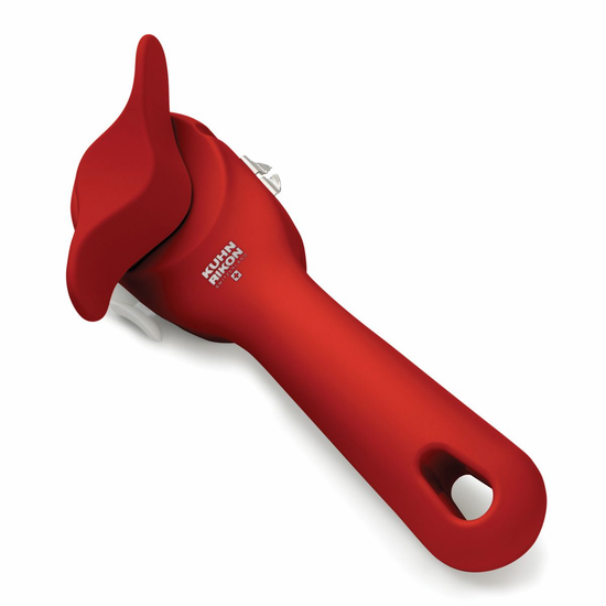 Kuhn Rikon Auto Safety Lindlifter Can Opener Red