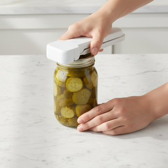 Kuhn Rikon Compact Jar Opener White