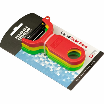 Kuhn Rikon Swiss Carbon Peeler - Red