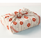 Kurochiku Plum White Chirimen Furoshiki 44cm