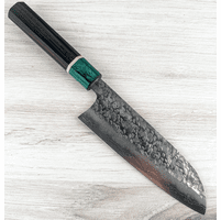 Visit Makoto VG10 Coreless Tsuchime Santoku 165mm