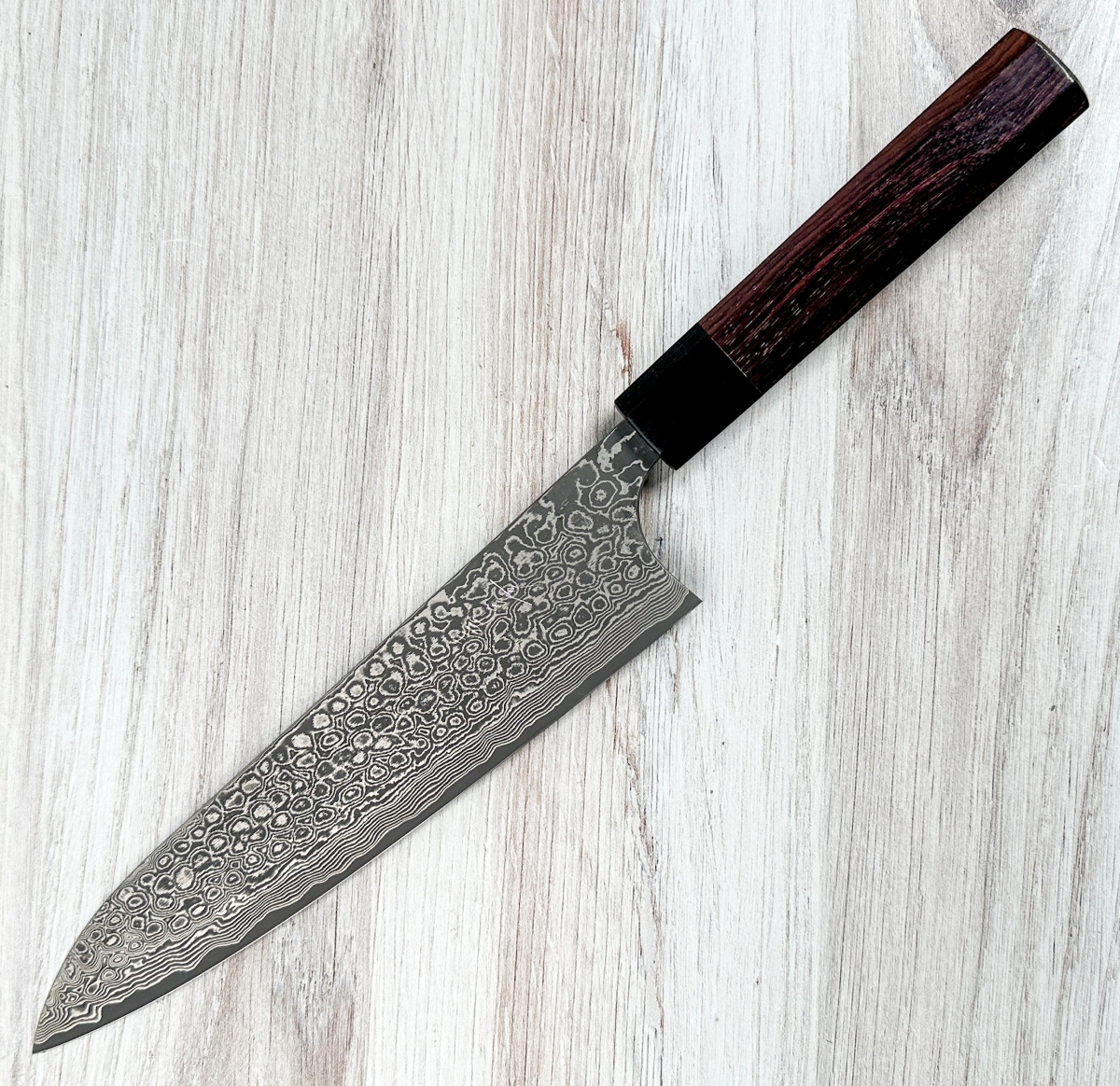 Masako様 Masakage Kumo Gyuto 210mm|Cloud Damascus Knife