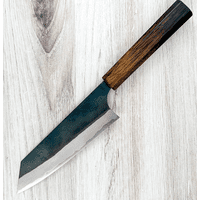 Visit Masakage Mizu Blue #2 Bunka 170mm Oak Handle