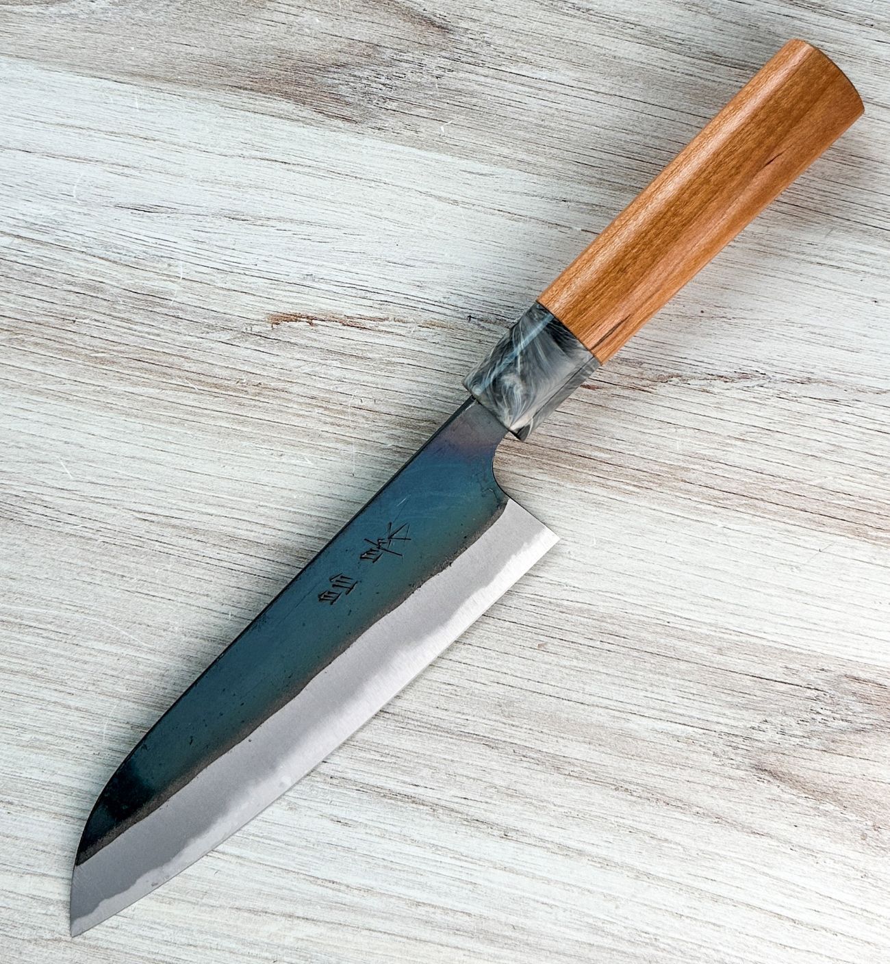 Masakage Mizu Blue #2 Santoku 170mm