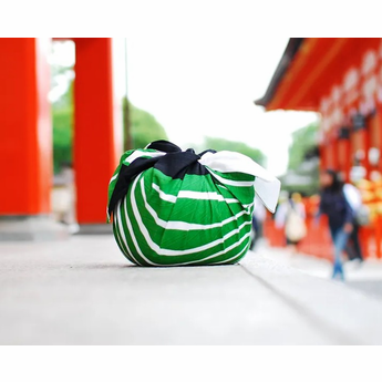 Mashu Lily of the Valley Furoshiki 70cm Black