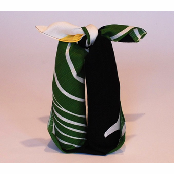 Mashu Lily of the Valley Furoshiki 70cm Black