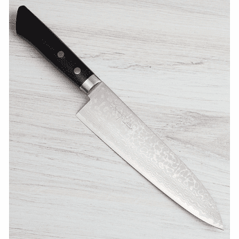 Masutani VG10 Damascus Gyuto 180mm Black