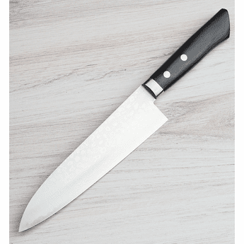 Masutani VG10 Damascus Gyuto 180mm Black