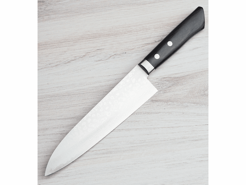 Masutani VG10 Damascus Black Gyuto 180mm