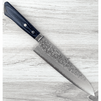 Masutani VG10 Damascus Gyuto 180mm Blue