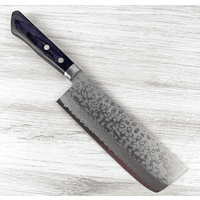 Visit Masutani VG10 Damascus Nakiri 165mm Black