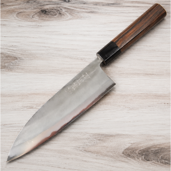 Matsubara Blue #2 Nashiji Gyuto 180mm