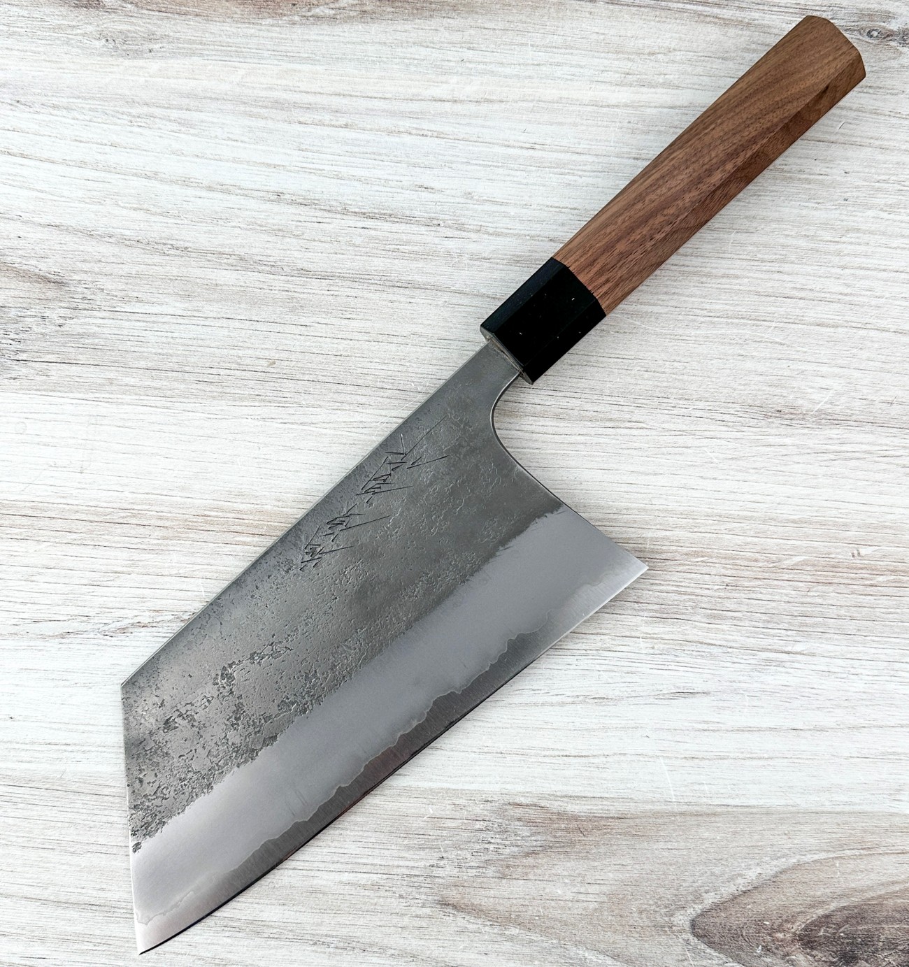 Matsubara Blue #2 Nashiji Kiri Cleaver 190mm