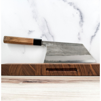 Matsubara Blue #2 Nashiji Kiri Cleaver 190mm