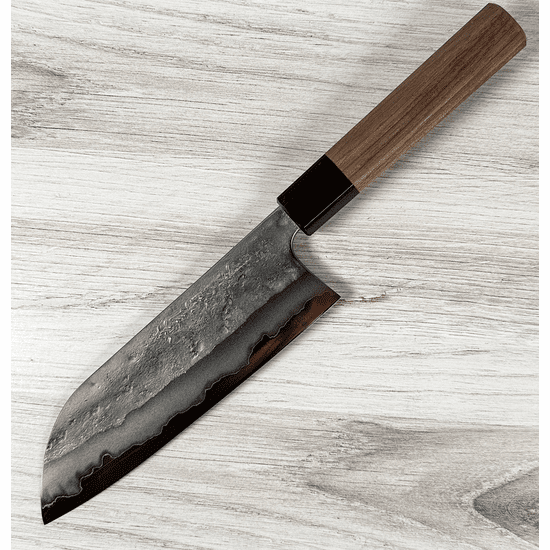 Matsubara Blue #2 Nashiji Santoku 180mm