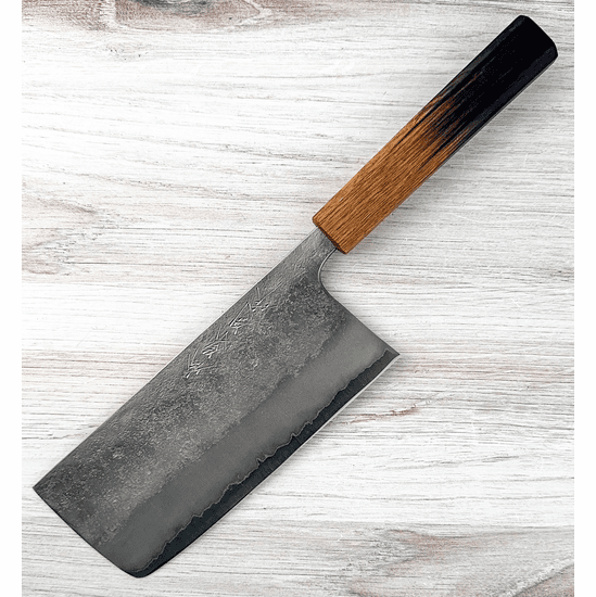 Matsubara Blue #2 Nashiji Tall Nakiri Urushi