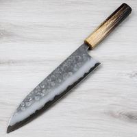Visit Matsubara Blue #2 Wavy Face Gyuto 240mm