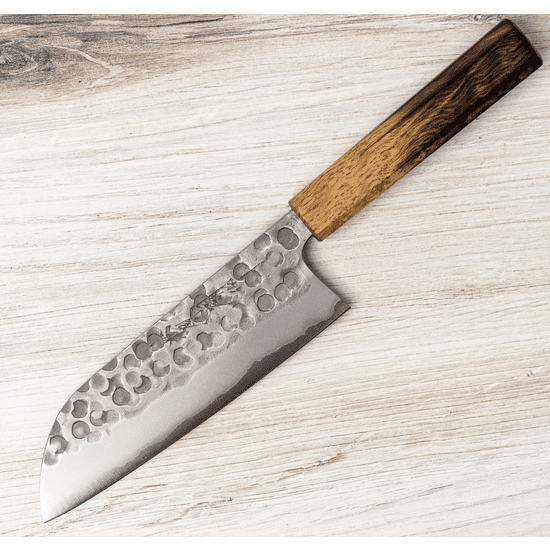 Matsubara Blue #2 Wavy Face Santoku 170mm