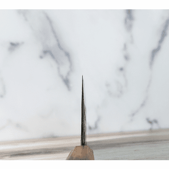 Matsubara Blue #2 Wavy Face Tall Nakiri 180mm