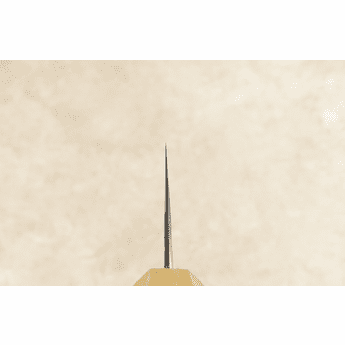 Matsubara Blue #2 Wavy Face Tall Petty 120mm