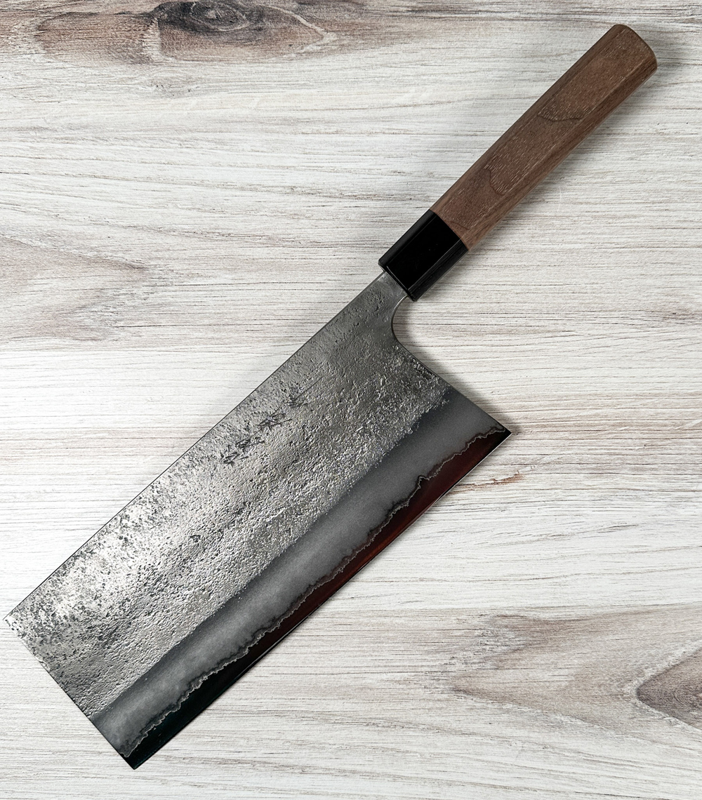 Matsubara Blue #2 Nashiji Cleaver 210mm|Carbon Steel