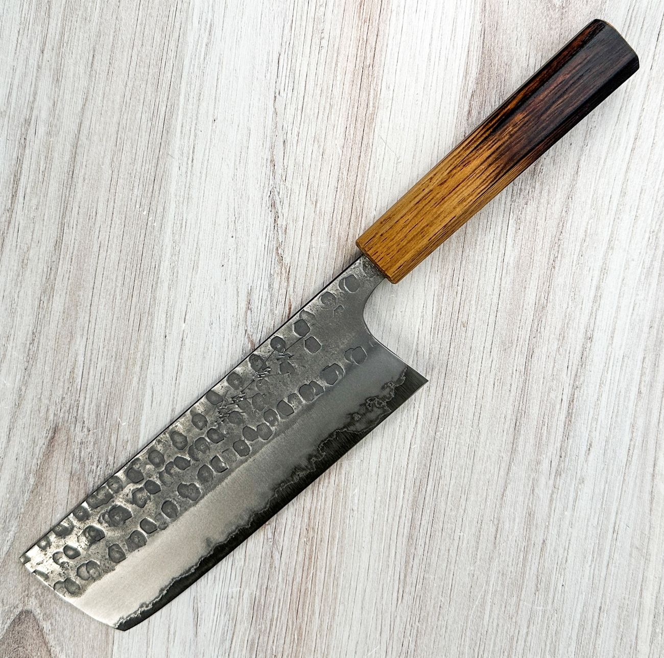 Matsubara Blue #2 Wavy Face Nakiri 170mm|Nagasaki
