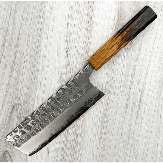 Matsubara Blue #2 Wavy Face Nakiri 170mm