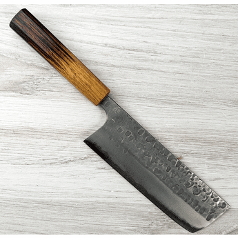 Matsubara Blue #2 Wavy Face Nakiri 170mm
