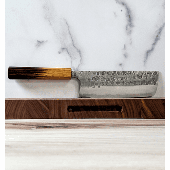 Matsubara Blue #2 Wavy Face Nakiri 170mm