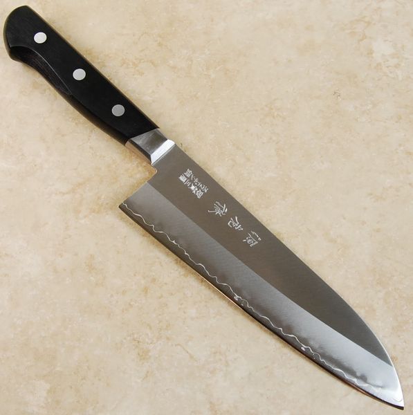 Kotetsu Hamon 19C27 Santoku 180mm
