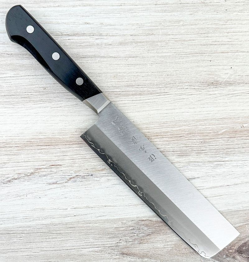 Kotetsu Hamon 19C27 Nakiri 165mm â”‚ Chef Knives To Go