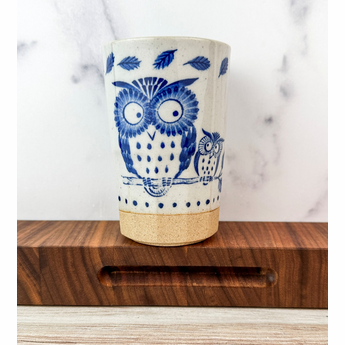 Miya Blue Owl Cup 9oz