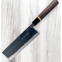 Visit Moritaka AS Nakiri 180mm Chestnut 